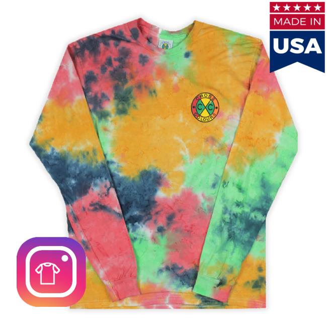 Cross Colours Graffiti Circle Log Ls TankTop Tie Dye