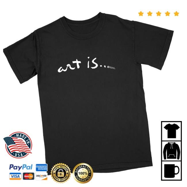 Official Sva Campus Store Merch Paul Davis Art Is... Logo T-Shirt (Multiple Colors) Long Sleeve Shirt