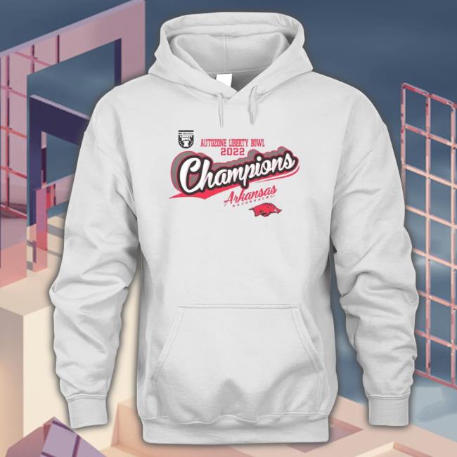 Arkansas Razorbacks 2022 Liberty Bowl Champions Women’S Long Sleeve Shirt Arkansas Razorbacks 2022 Liberty Bowl Champions Women’S Tee