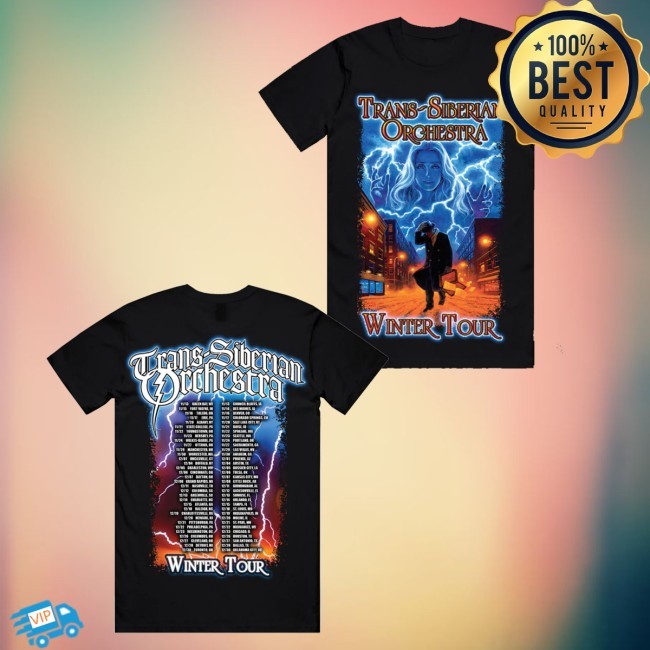 Official Trans-Siberian Orchestra Merch Store 2024 Program Itin Hoodie