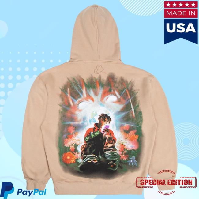 Official 999 Club Juice Wrld Merch Store Thirteen Studios Crewneck Sweatshirt Sand 999Club Clothing Juicewrld