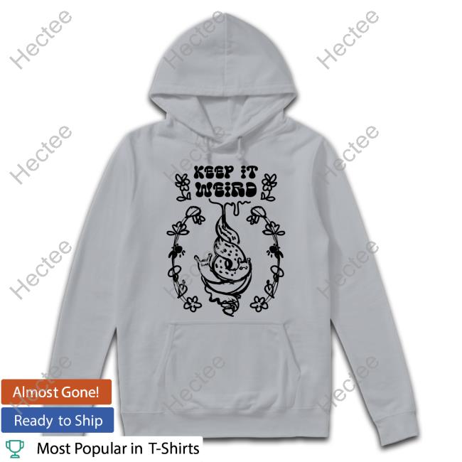 Quailtea Keep It Weird Snail Tee Shirt