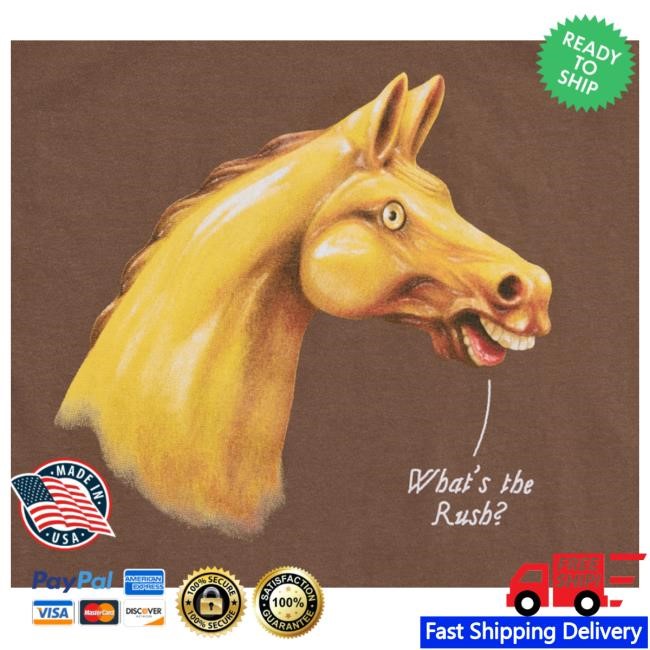 We Live In Time Carousel Horse Long Sleeve Shirt
