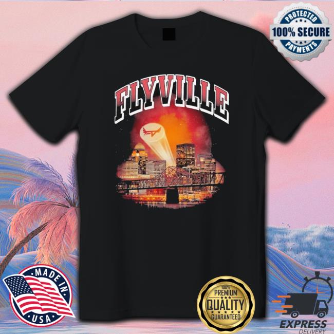 Louisville Flyville Logo Long Sleeve Shirt