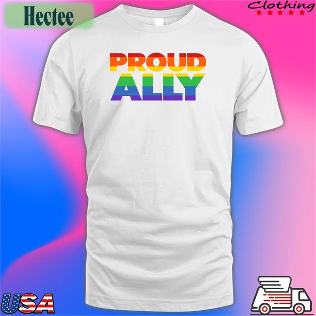 Gay Pride Proud Ally T Shirts