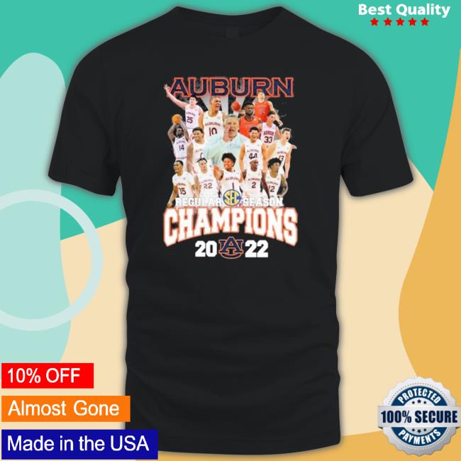 Auburn Regular Sec Season Champions 2022 shirt