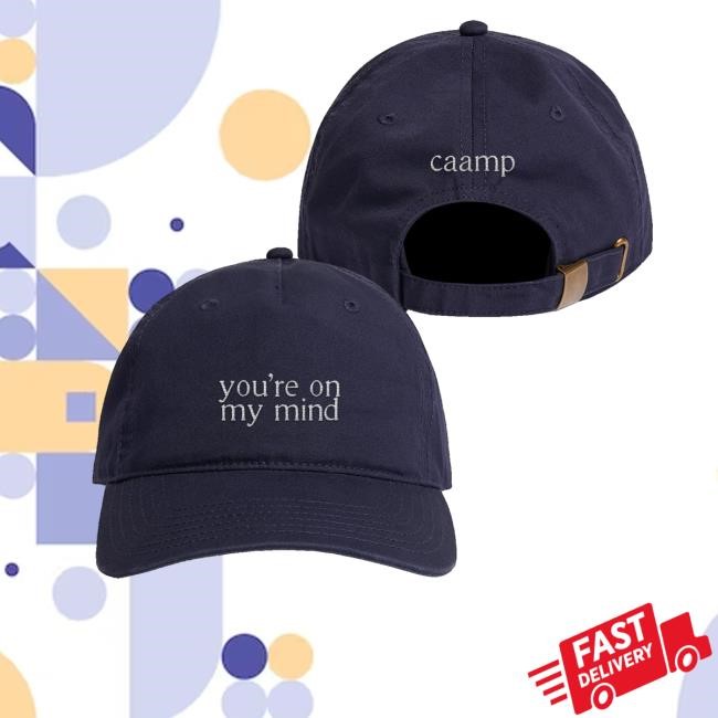 Caamp Merch You're On My Mind Embroidered Hat