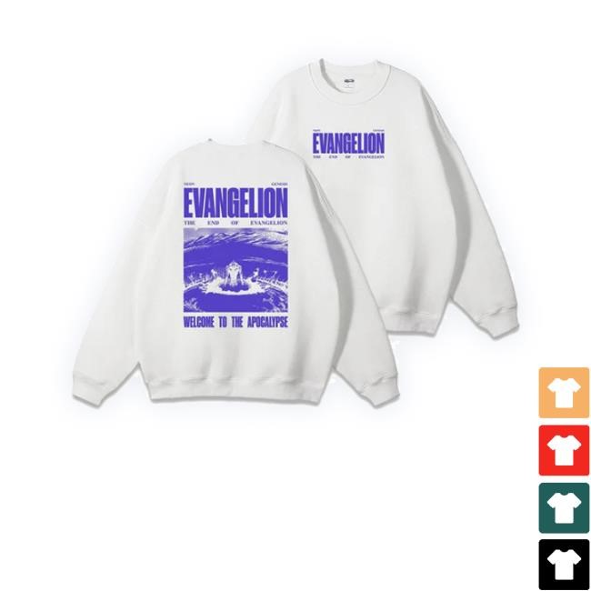 Weebmemes Store Pure Cotton The End Of Evangelion Pullover Shirt