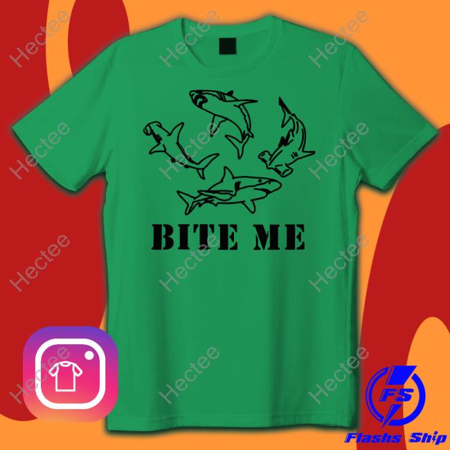 Hoesforclothes Bite Me Shark Shirts