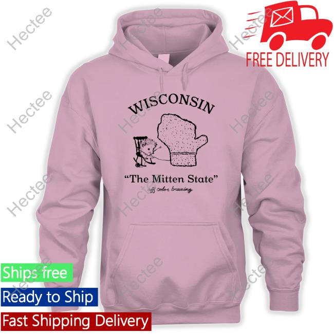Wisconsin The Mitten State Off Color Brewing Shirt