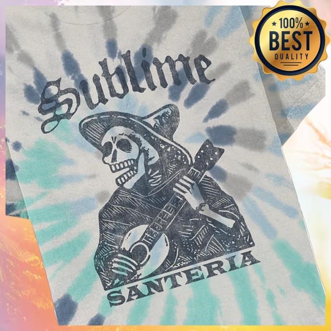 Official Sublime Santeria Tie-Dye Tee
