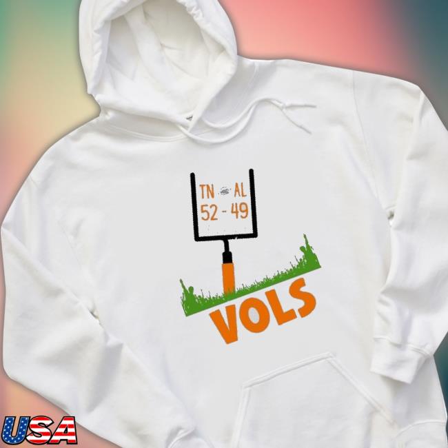 Tennessee Alabama 52-49 2022 Hooded Sweatshirt