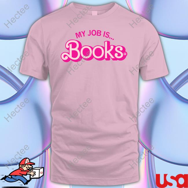 Raygun Barbie My Job Is Books Tank Top