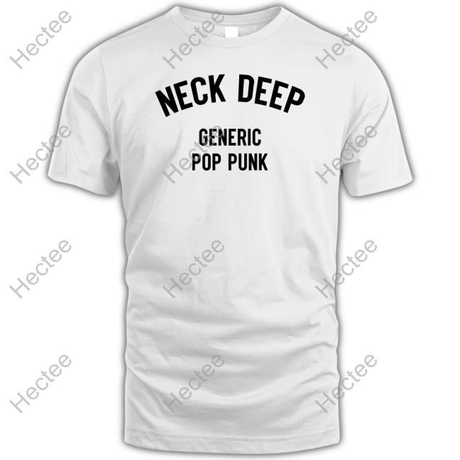 Real Friends Neck Deep Generic Pop Punk T Shirt