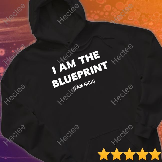 Beloved Natalia I Am The Blue Print Long Sleeve Shirt