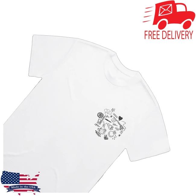 Perrie Merch Shop Store Doodles White Tank Top
