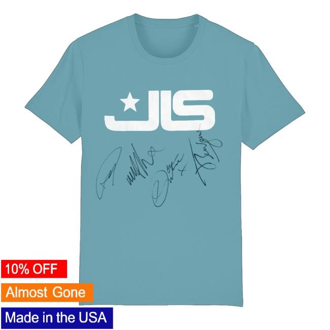 Official Jls Merch Shop Store Signed Jls Logo Hoodie