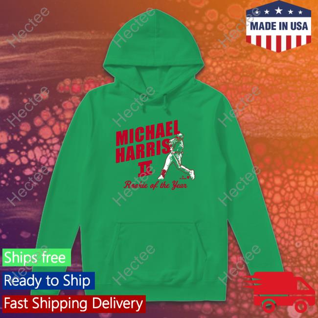 Breakingt Store Michael Harris Ii Rookie Of The Year T Shirt Battery Power Michael Harris Ii Rookie Of The Year Shirt