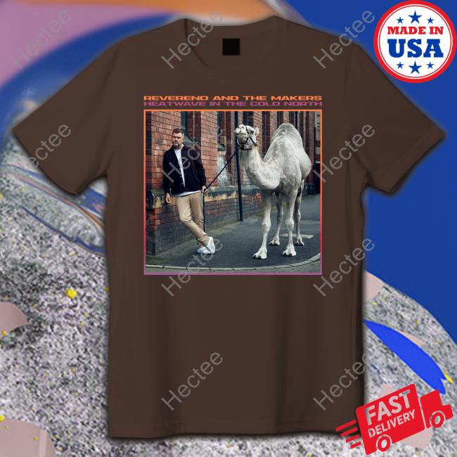 Reverend And The Makers Merch Tour Tee Shirt Reverend And The Makers Heatwave The Cold North T Shirt