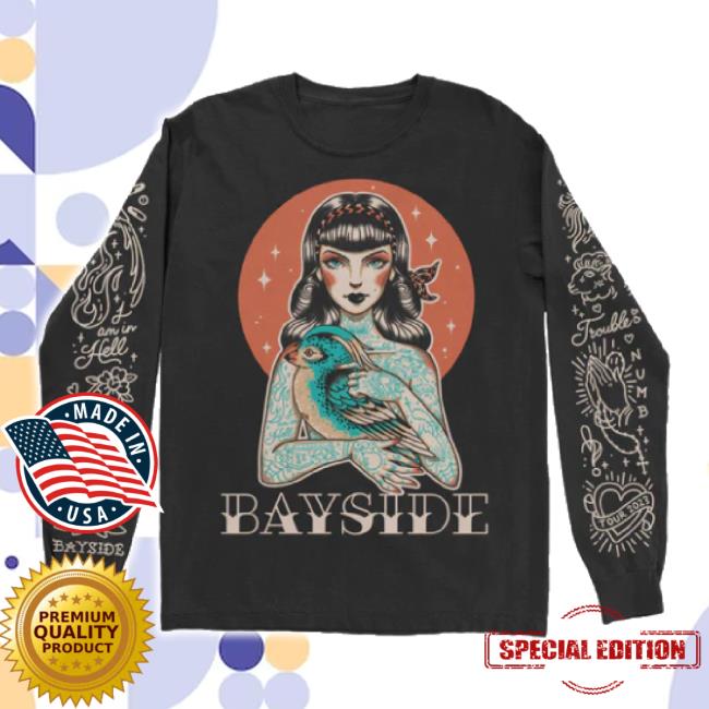 Trending Bayside Merch Store Tattoo Black TankTop Bayside Shop