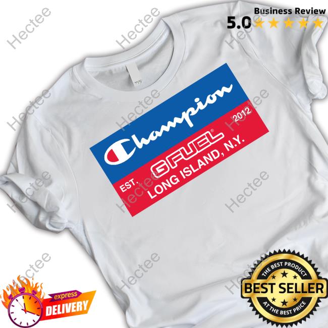 Champion Gfuel Long Island Ny Est 2012 Tee
