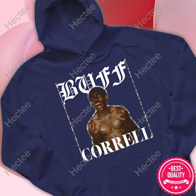 Official Shoppe Buff Correll In Full Color Hoodie