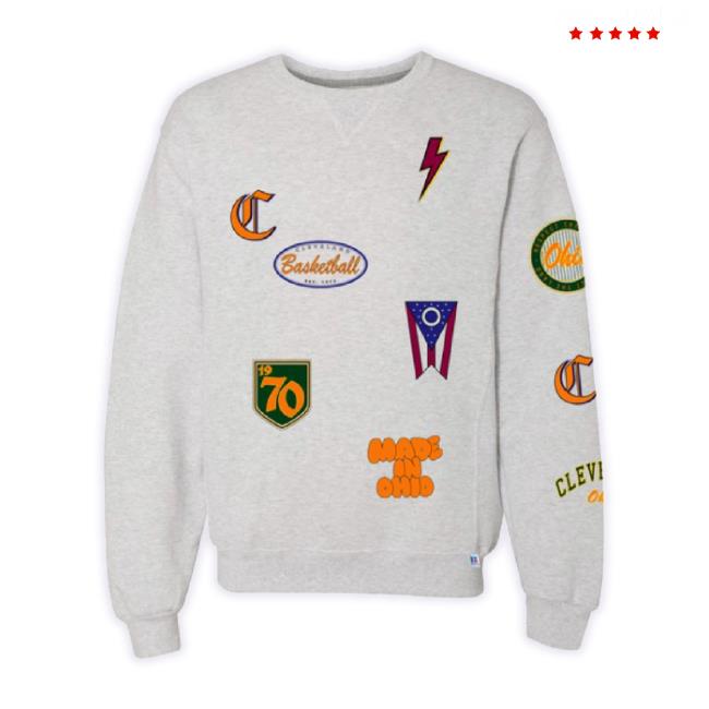 Original Emily Roggenburk Merch Store Basketball Icons Heavy Fleece Crewneck - Ash (Pre-Order) TankTop Emilyroggenburk Shop