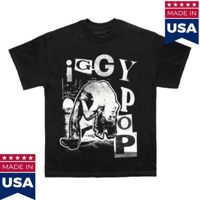 Original Iggy Pop Bend Unisex Sweatshirt Black Iggy And The Stooges Shop