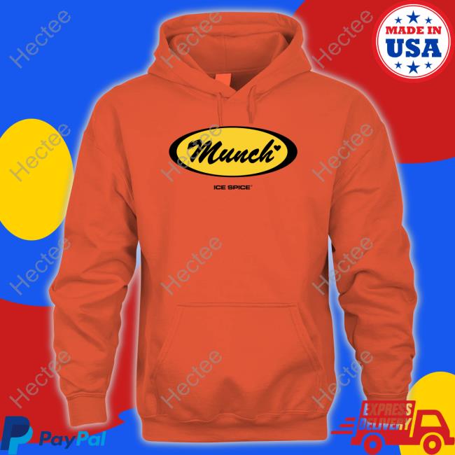 Munch Red Hooded Sweatshirt