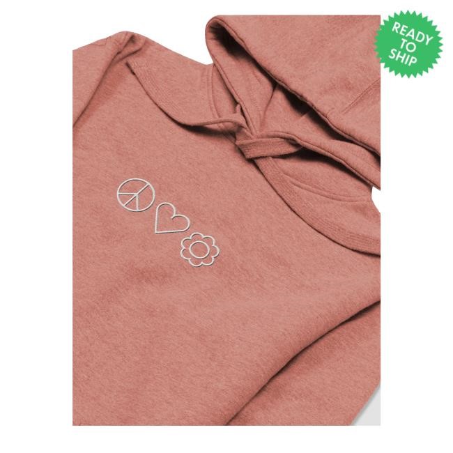 Mumbo Jumbo Store Season 8 Peace, Love And Plants Embroided New Shirt
