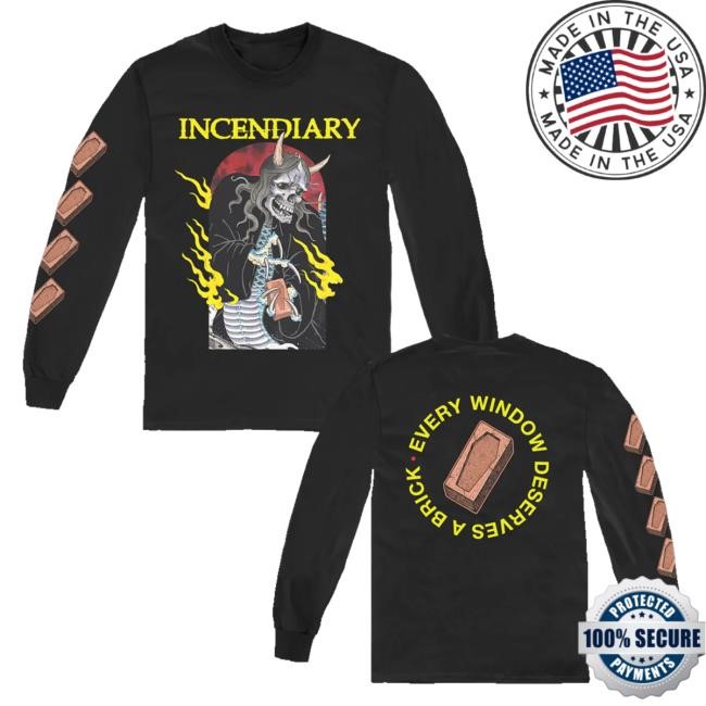 Allin Merch Incendiary Deserves A Brick Tee Shirt