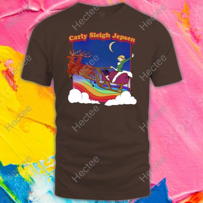 Carly Rae Jepsen Merch Carly Sleigh Jepsen Christmas Youth Hoodie