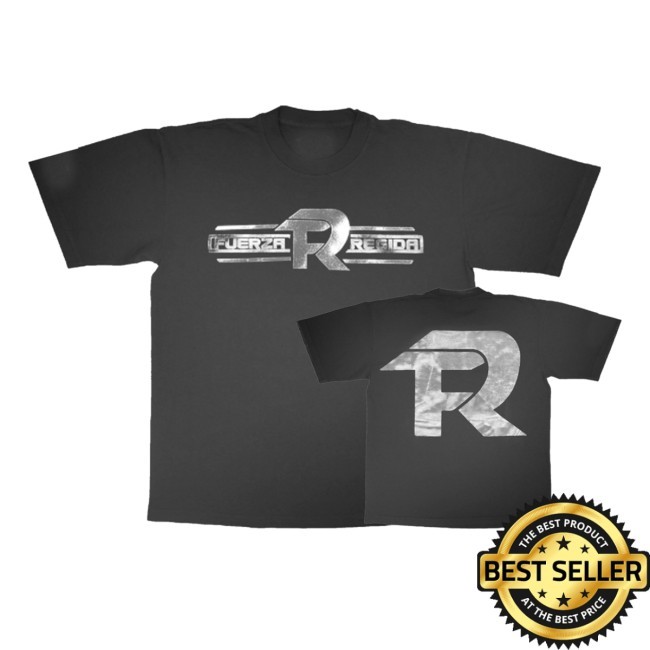 Fuerza Regida Store Merch Silver Fr Foil Sweatshirt