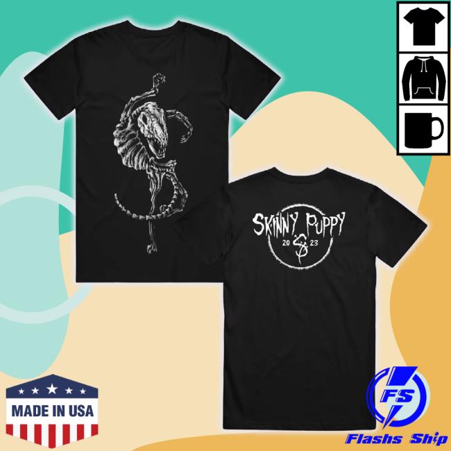Official Skinny Puppy Merch Store Last Leg Tour Black Sweatshirt Skinny Puppy Shop