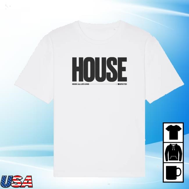 Defected Merch Defected House Statement Crewneck Sweatshirt