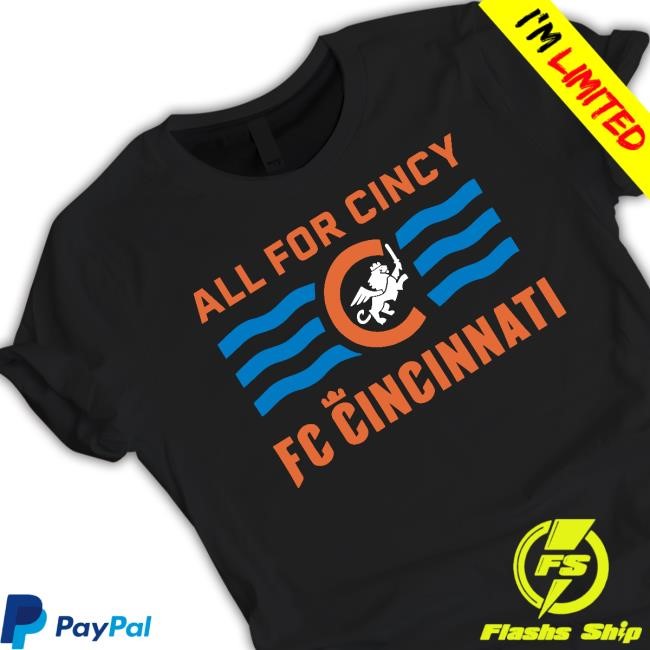All For Cincy Fc Cincinnati Long Sleeve Shirt