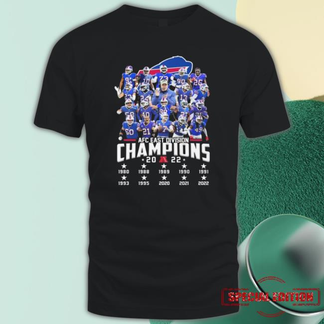 Buffalo Bills Team Football Afc East Division Champions 2022 Shirts