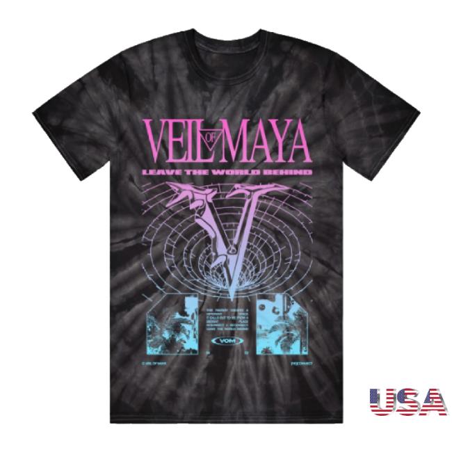 Trending Veil Of May Aband Merch Store Wormhole Tie Dye Sweater Veilofmayaband Shop