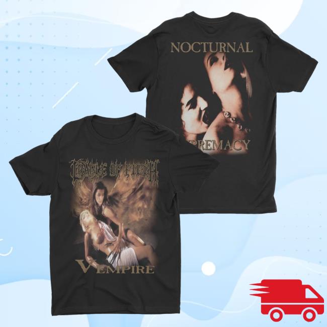 Official Night Shift Merch Indie Merch Store Cradle Of Filth - Vempire Attractive Shirt NightShiftMerch IndieMerchStore