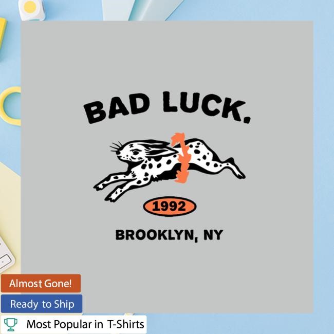 Badluckny Merch Store Bad Luck Rabbit Hoodie