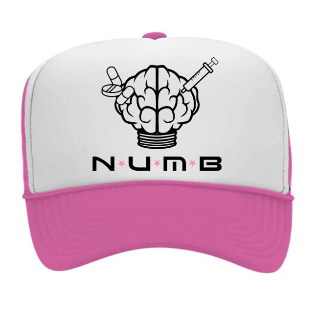 Revenge Merch Lap Dance Trucker Hat Pink