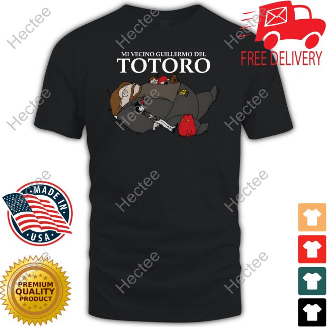 Carlos Aguilar Mi Vecino Guillermo Del Totoro Hoodie