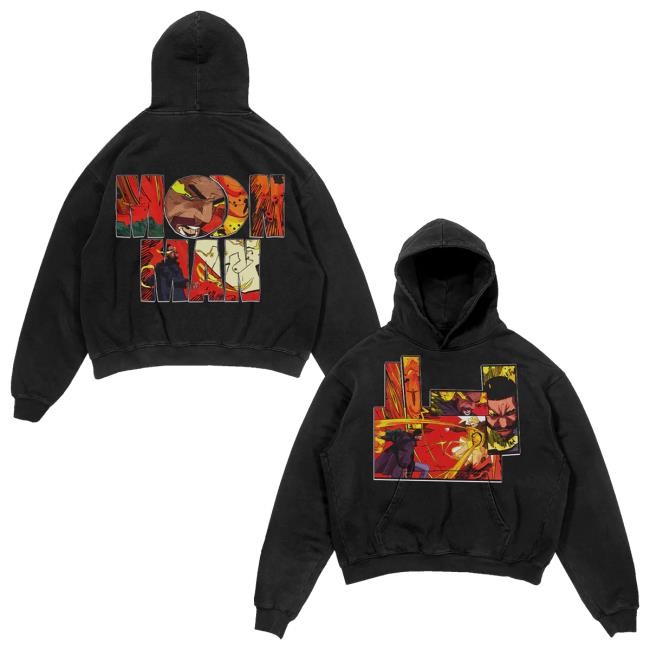 Kid Cudi Merch Store Moon Man #3 Fill Hooded Sweatshirt