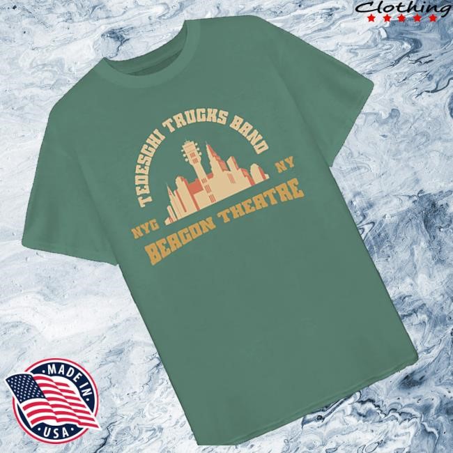 Tedeschi Trucks Band Shop Merch Store Beacon Theatre Now And Then New Shirt