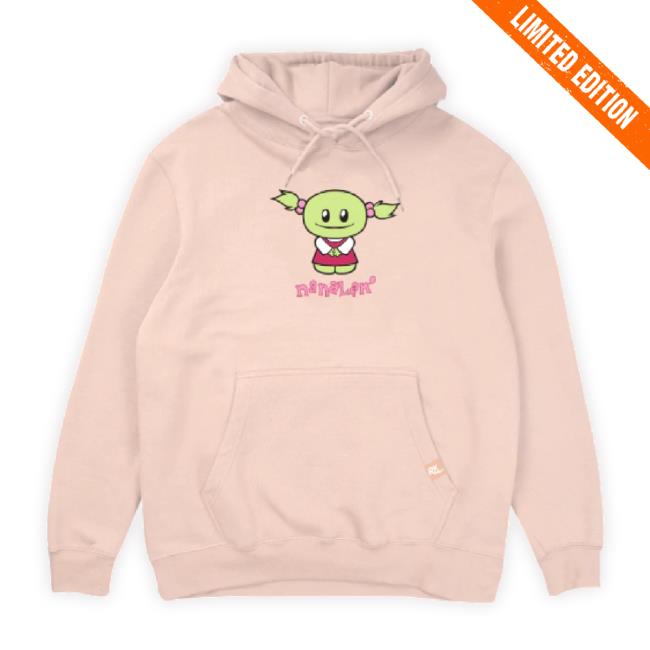 Trending Retrokid Merch Store Ytv X Nanalan Mona Shirt - Rose Pink Retrokid Shop