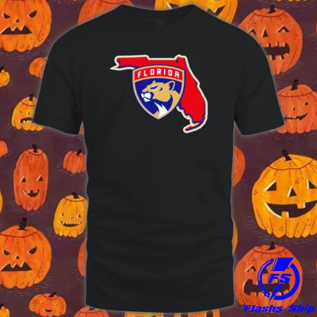 Florida Panthers Red Hometown Collection Sunshine State Crewneck Sweatshirt