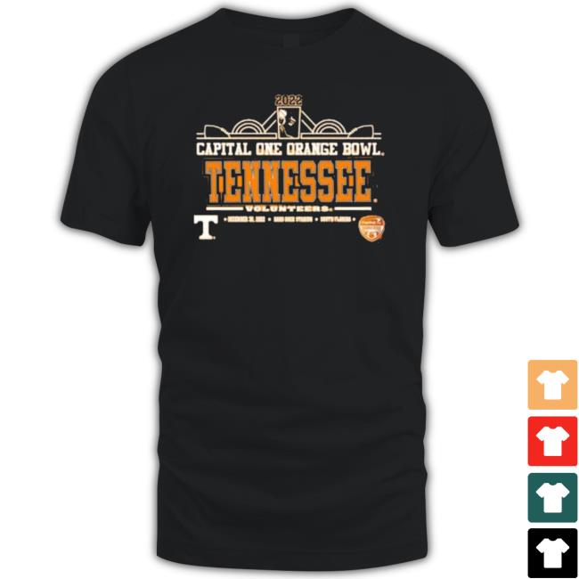 2022 Capital One Orange Bowl Tennessee Volunteers 2022 South Florida Long Sleeve Shirt