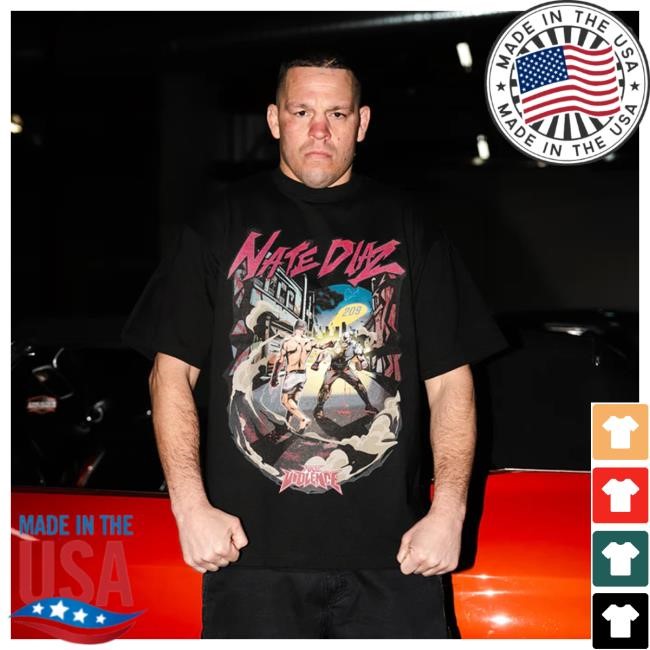 Fullviolence Store Nate Diaz The Point T-Shirt