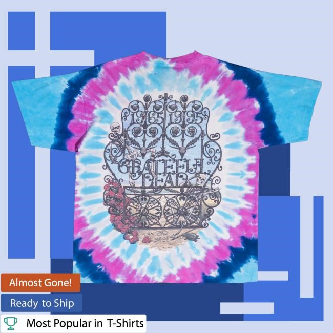 Mntge Merch 1995 Liquid Blue Grateful Dead 30Th Anniversary Shirts