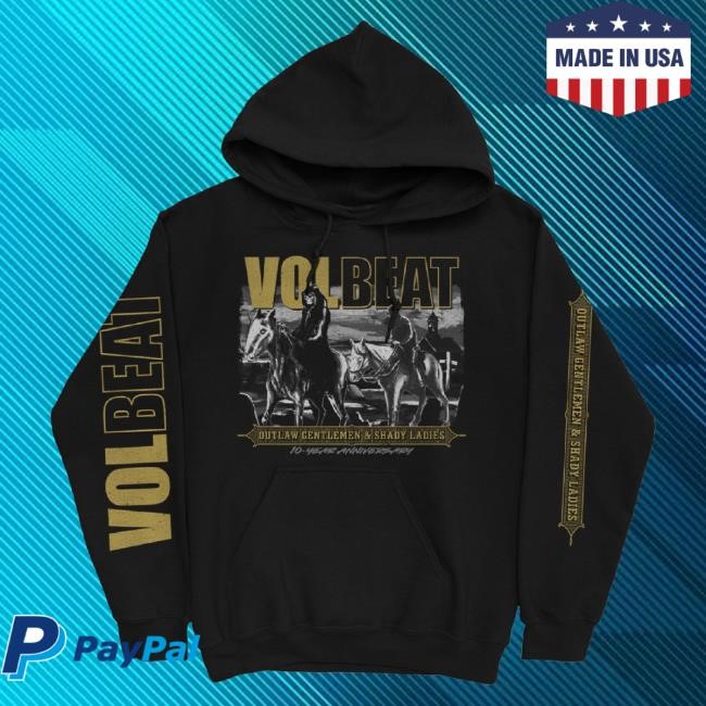 Official Volbeat Merch Outlaw Gentlemen Shirts